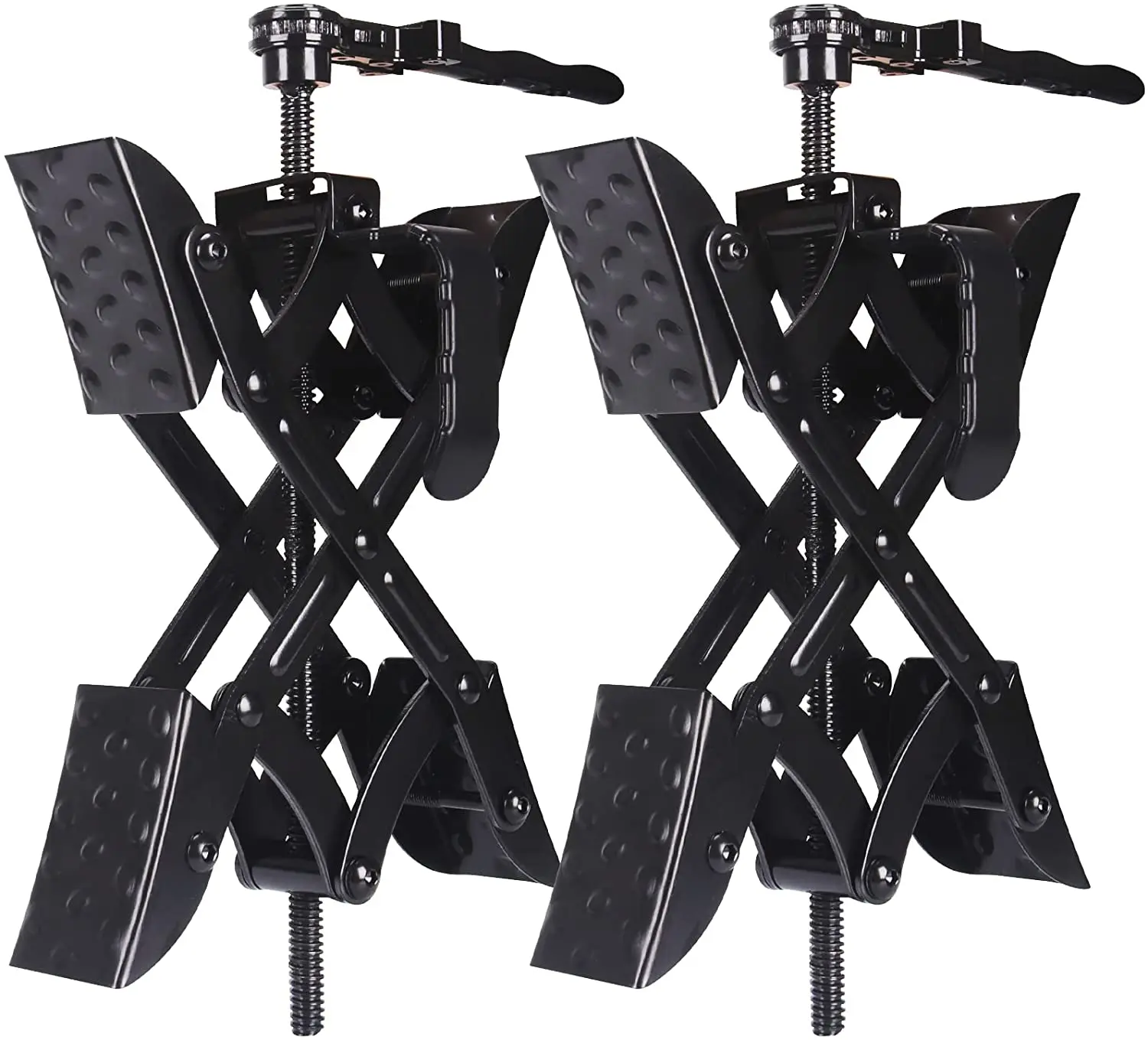 2022 X Chock Metal Wheel Chock Stabilizer x-shaped rv wheel chock Metal Locking Wheel Stabilizer For Trailer RV Camper