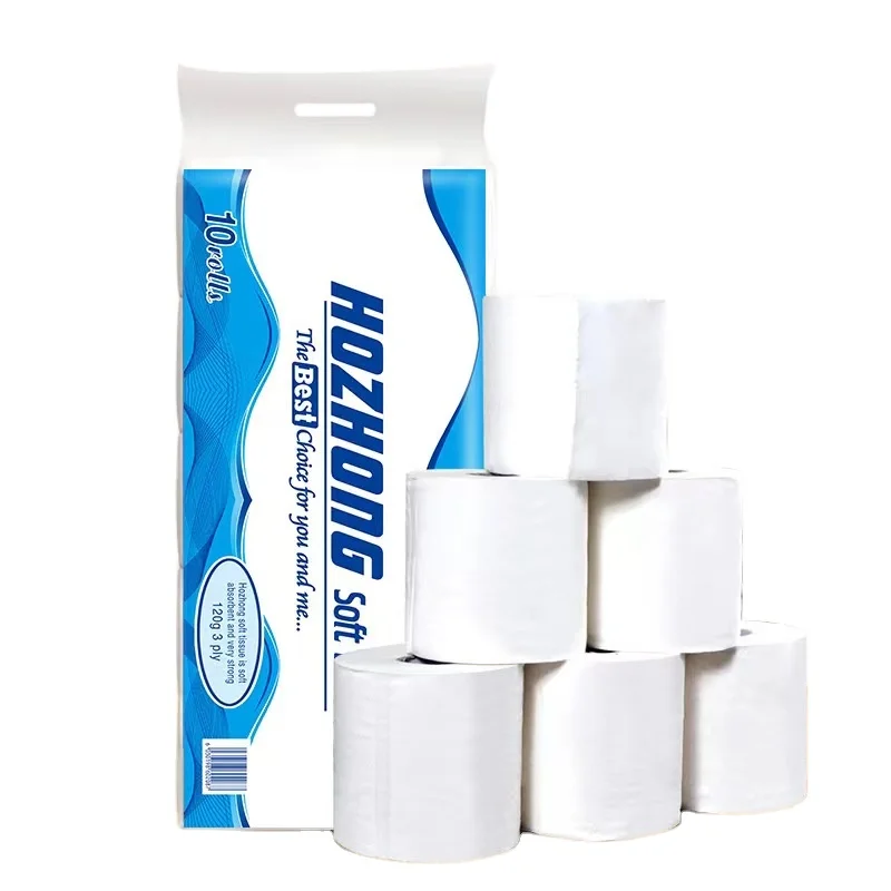 Factory Directly Toilet Roll Private Label Toilet Tissue Biodegradable Bamboo Toilet Paper