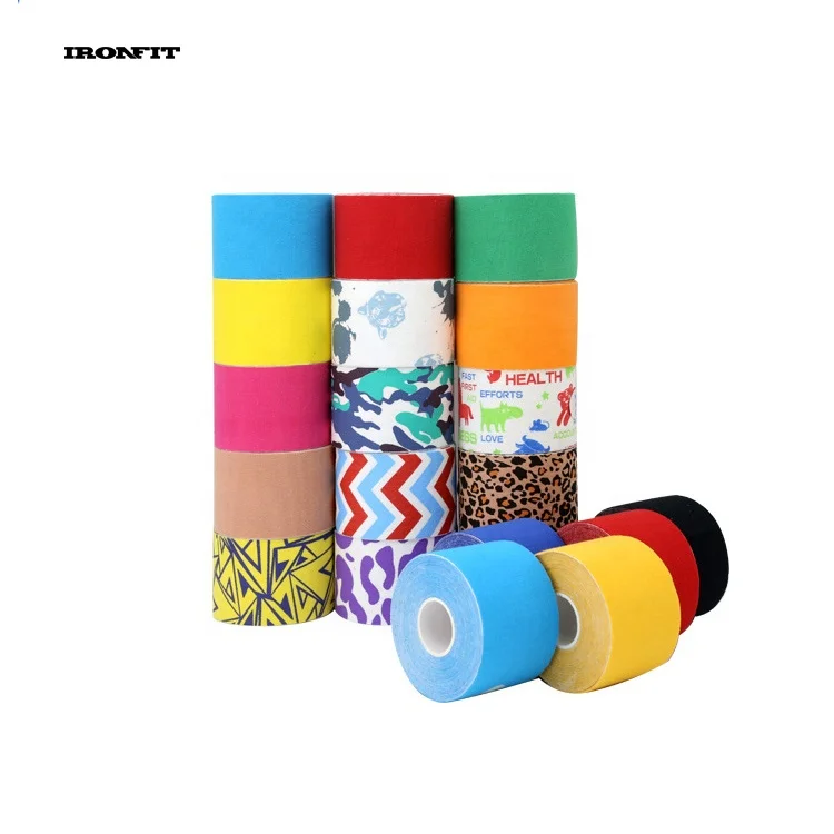 Sport Exercise 5m 5cm Elastic Muscle Support Kinesiology Tape For Injury Recovery