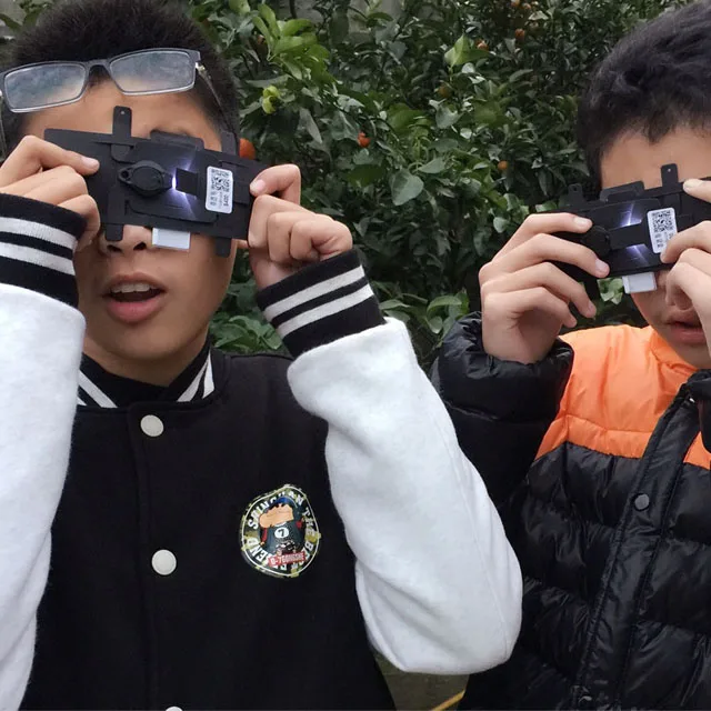 
Folding Paper 200times 1000times 2000times DIY Carry-on Microscope 