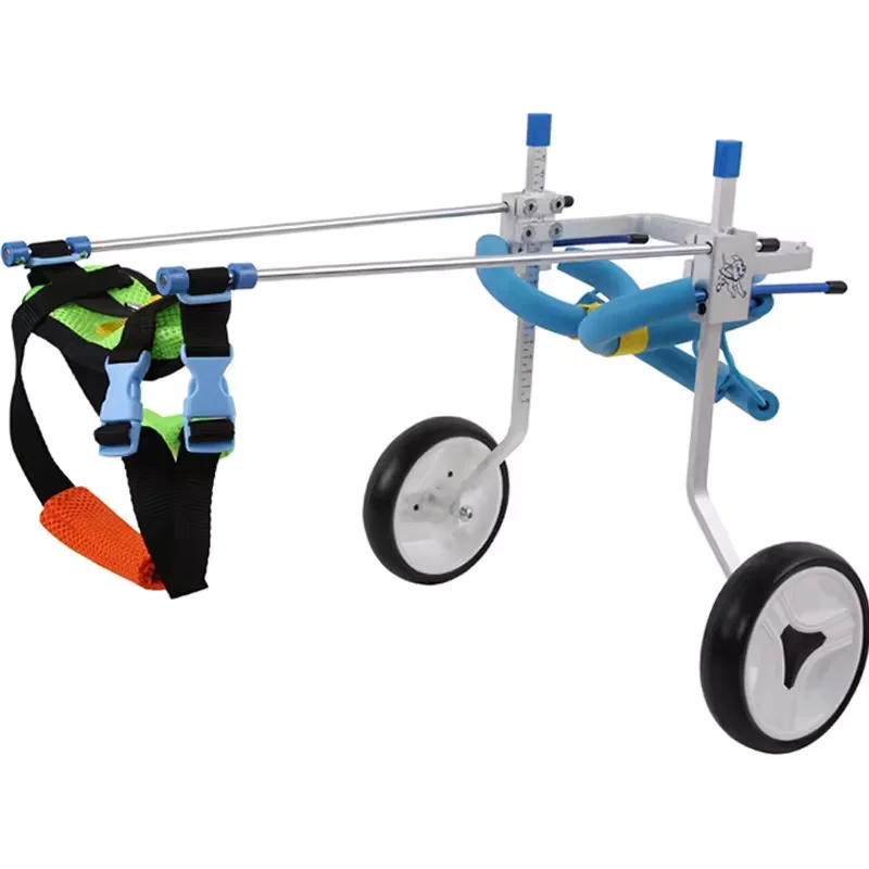 Wholesale Adjustable 2 Wheels Chair Pet Mobility Pet Dog Wheelchair for Handicapped