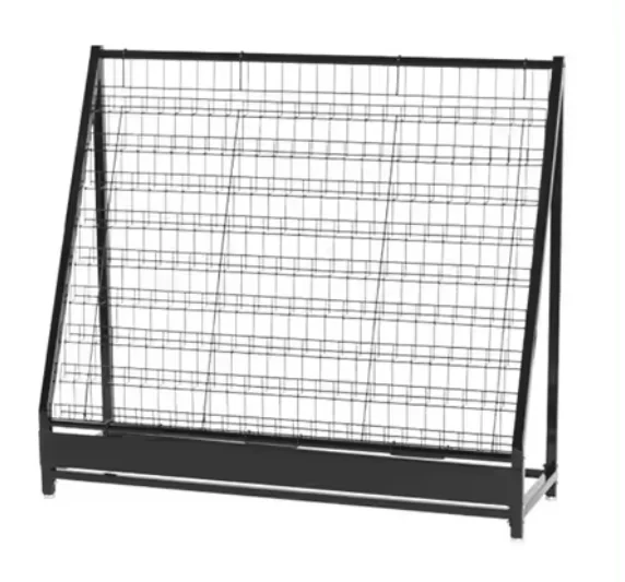 Floor LP Vinyl Record Rack Media Album Record Display Shelf for Retail Store