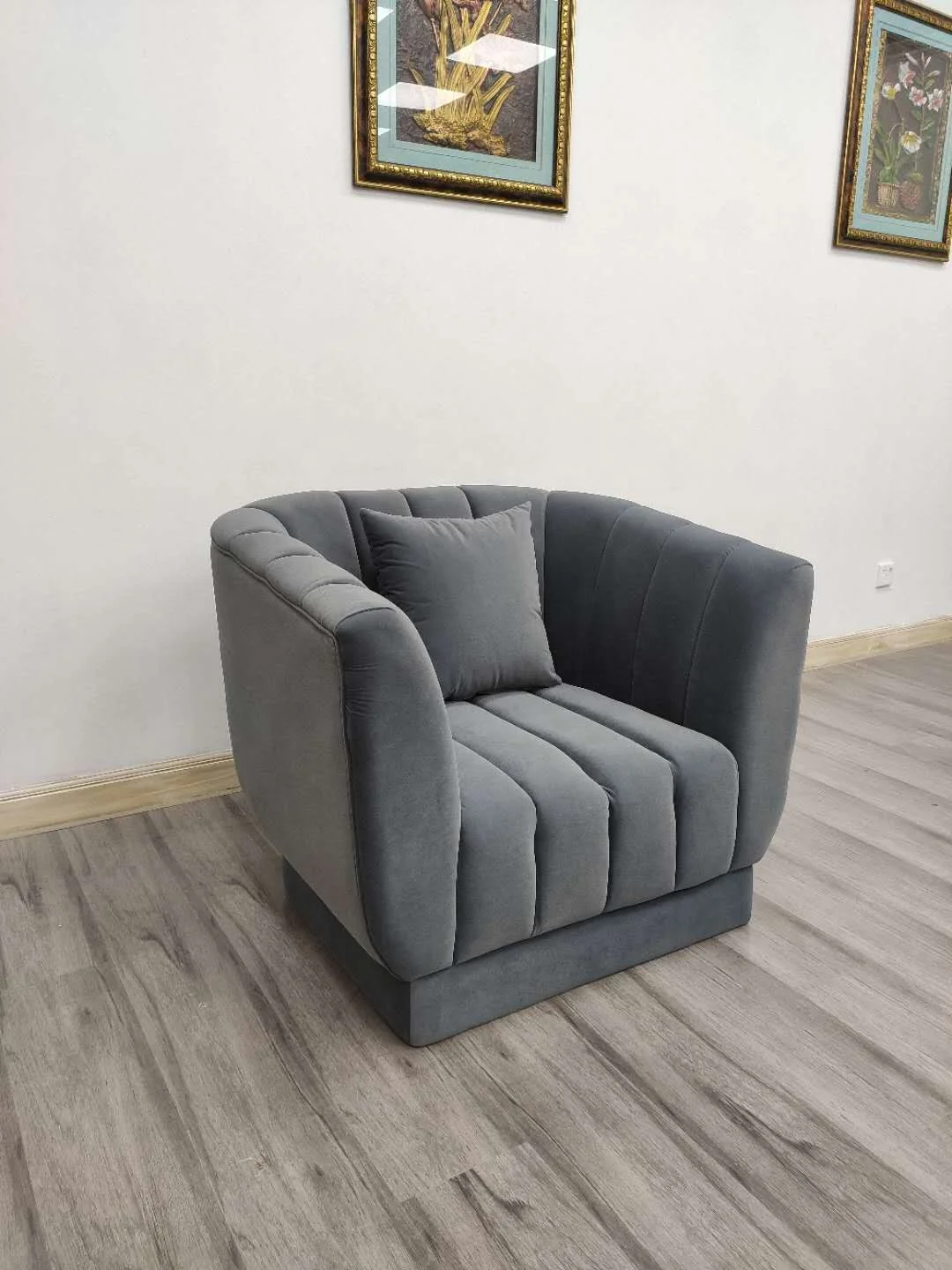 Cheap hot selling fabric sofa Nordic modern  living room special-shaped corner club small apartment curved sofa