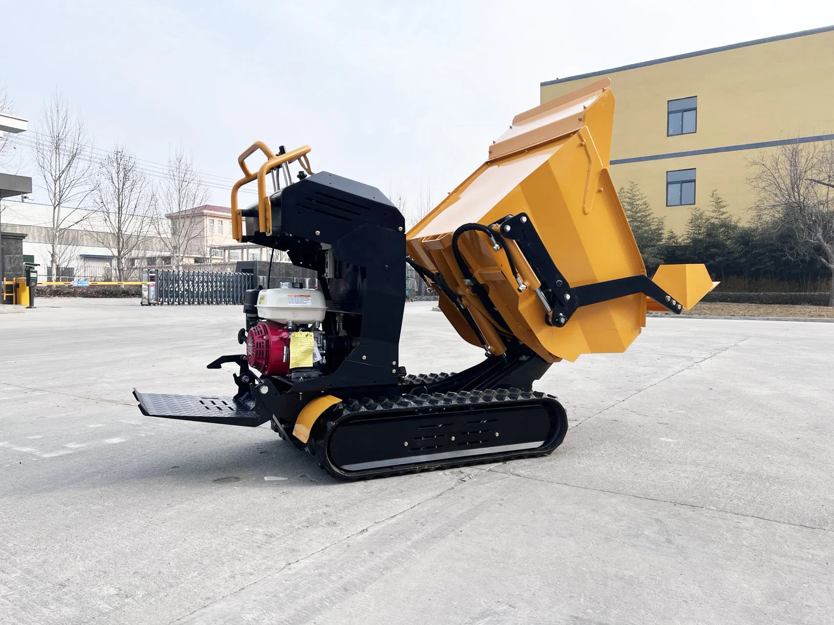 China crawler mini dumper mini dumper diesel with Seat Free Shipping