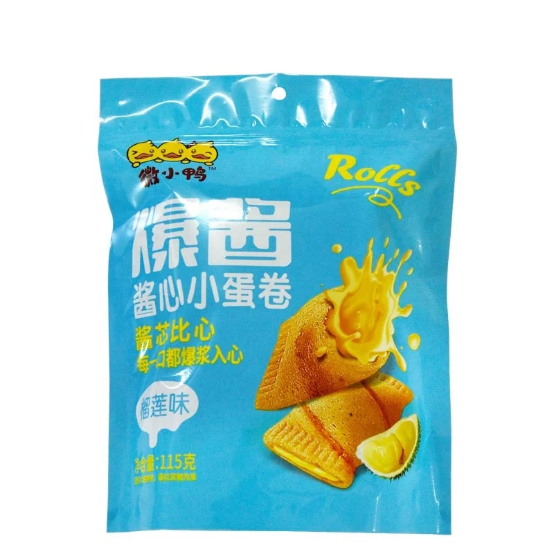 factory offer 115g OEM Crackers creamy sandwich crackers biscuits