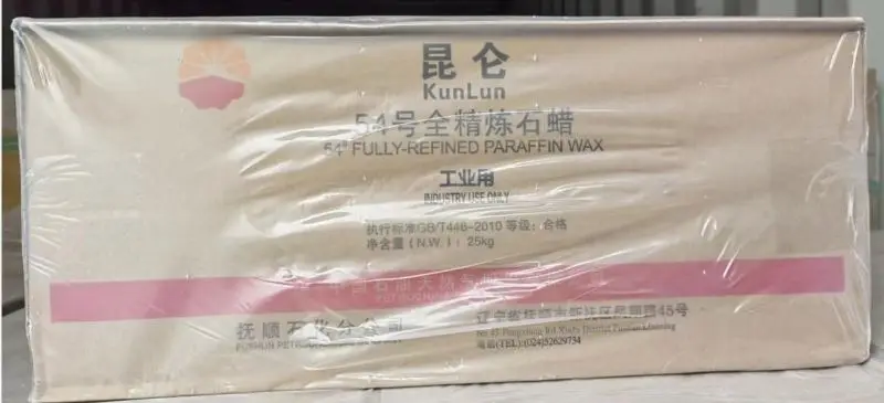 Pengli 1 ton paraffin wax for candles paraffin-wax-for-candle-making kunlun fully refined paraffin wax 58/60