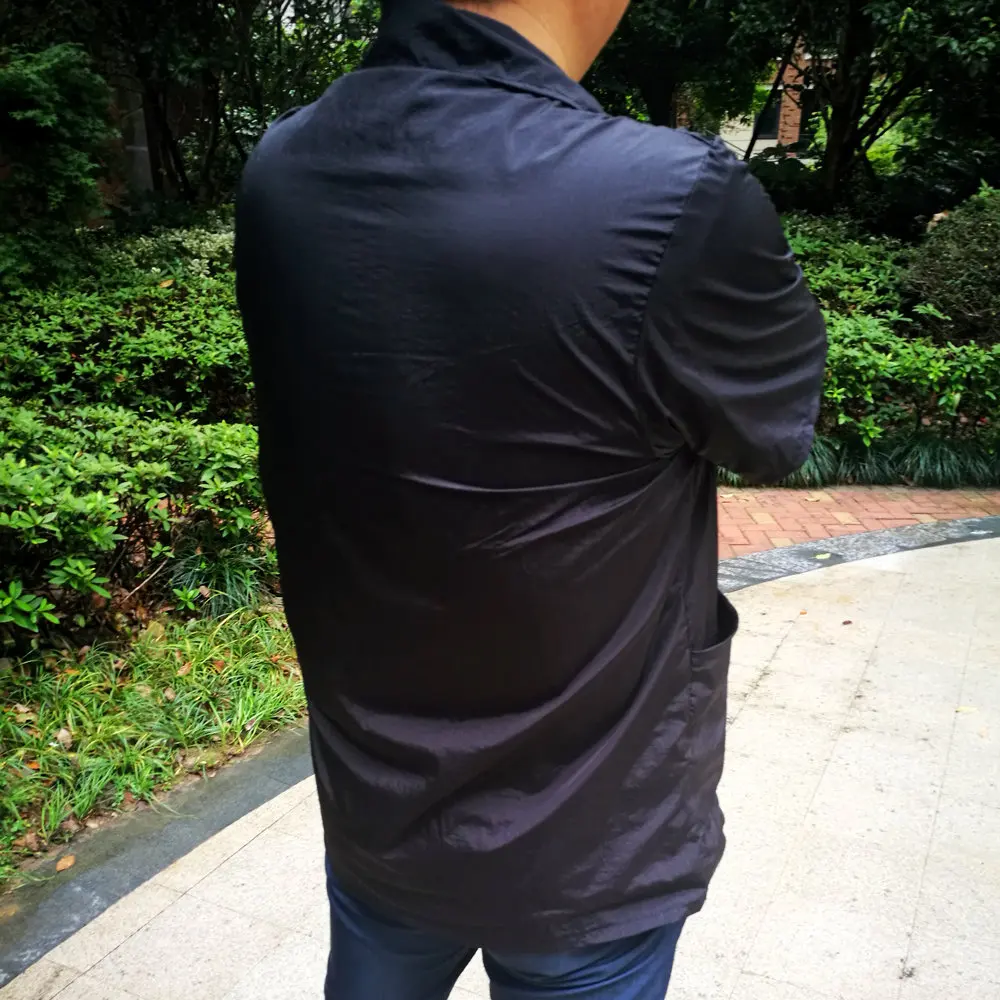 Высококачественная Парикмахерская рубашка с коротким рукавом водонепроницаемые легкие парикмахерские куртки