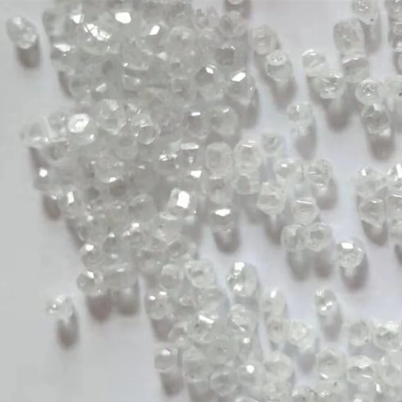 
Hot Sale Synthetic Diamond Raw Material HPHT White Diamond 