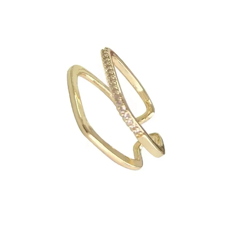 Квадратное регулируемое кольцо, женское характерное кольцо