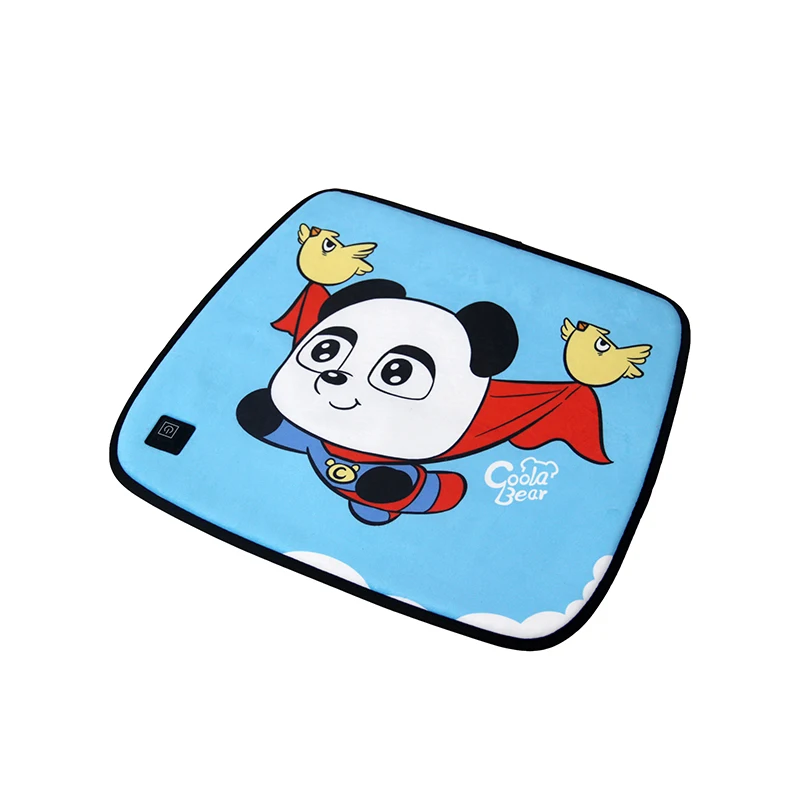 Wholesale comfortable Blue Cartoon Graphene Heated  seat cushion pad Eco-friendly Design with Portable Features