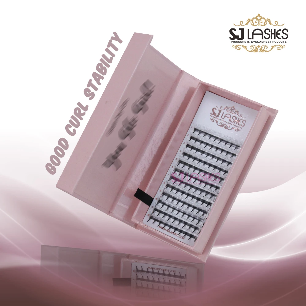 High Quality Korean PBT Fiber Mega Volume Lashes Individual Eyelash Extensions C D Curl Thickness 0.03 0.05mm1