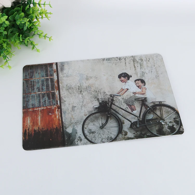 Wholesale Factory Price Custom Metal Vintage Tin Sign Wall Decor Hanging Poster Signs