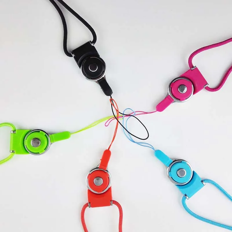 Made In China Universal Detachable Mobile Phone Case Lanyard Strap Finger Neck Hanging Rope