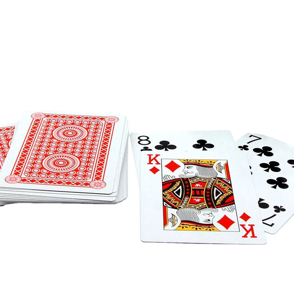 wholesale cross-border custom large poker cards funny board game playing cards