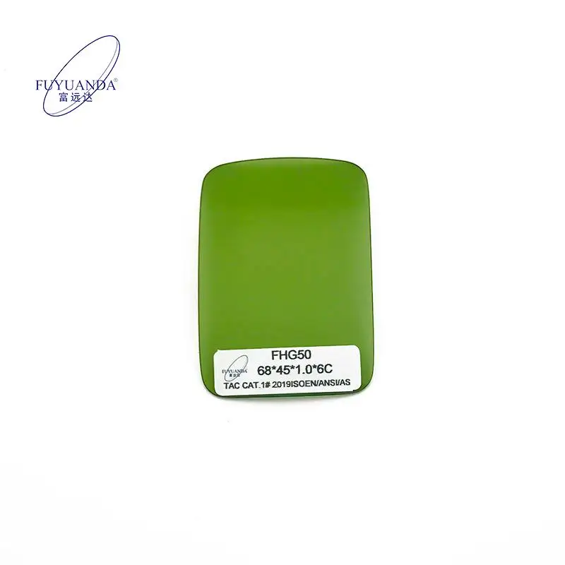 Custom Uv 400 Sunglasses Lens ISO certification Colorful Mirror Coating Tac Polarized Lens