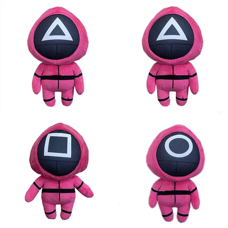 Hot Sale South Korea Squid Game Dolls Wholesale Soldiers and Cross-border Plush