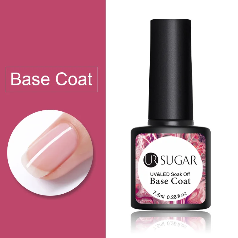 Yuxi 8.5ml 6 colors nail polish uv gel hybrid varnishes all for manicure nails art base top coat UV lamp vernis semi permanent