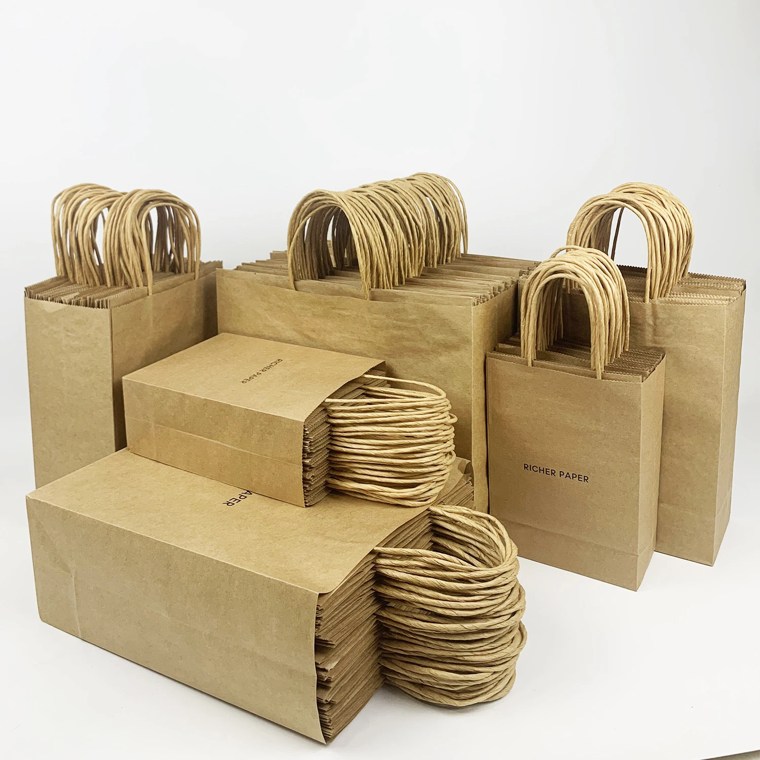 Food Grade Custom Printed Greaseproof Sandwich Hot Dog Packaging Brown Or White Kraft Paper Bag