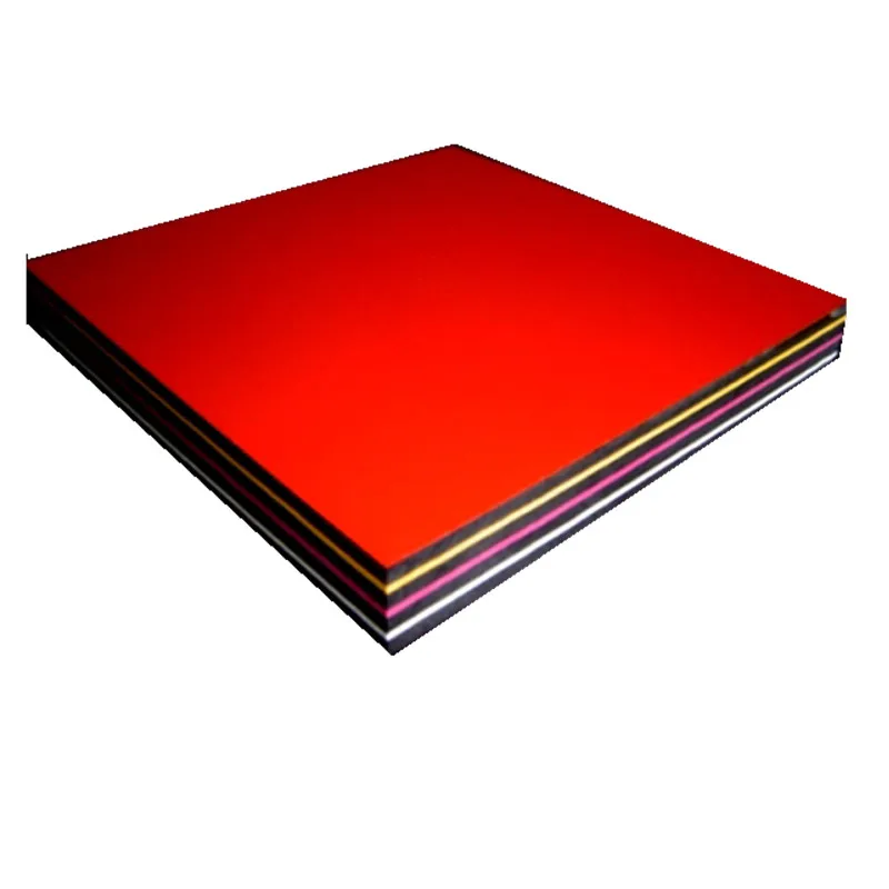 2024 Fine Textured White  Color Phenolic Laminated Compact Board Hpl Panel for decoration