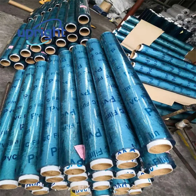 Upright 2Mm calenderd Super Clear High Quality Healthy Pvc plastic Transparent Film Roll Flexible Soft Plastic Pvc Sheet