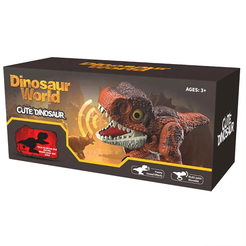 Kids Educational Multi Joint Dinosaur Toys Model Cute Robot Electric Cartoon Dinosaur Toy With Sounds