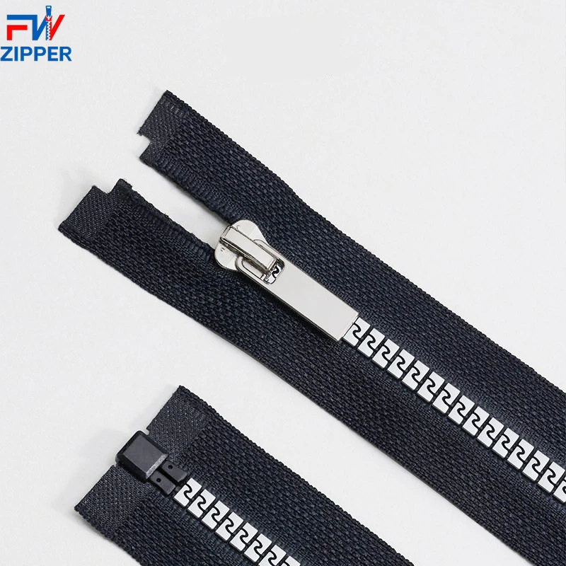 Wholesale Price Vislon Zipper Resin Zipper Manufacturer Resin Clothing Zipper For Garment
