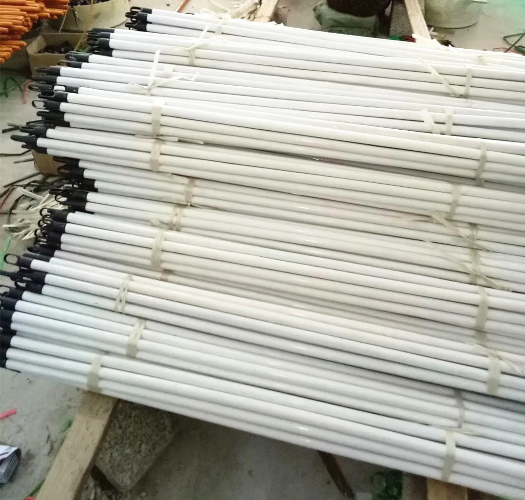 China supplier cleaning wood material pvc coated mop stick handles wooden stick for brooms