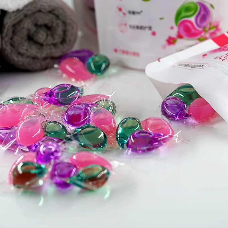 Private Label Detergent Capsules Washing Pods Laundry Detergent Soap Laundry Beads Laundry Pods Plant Derived Ingredients