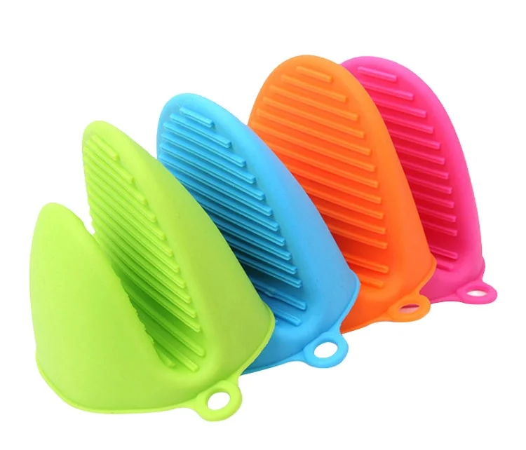 China Factory Oven Microwave Glove Heat Resistant Mini Silicone Hand Clip
