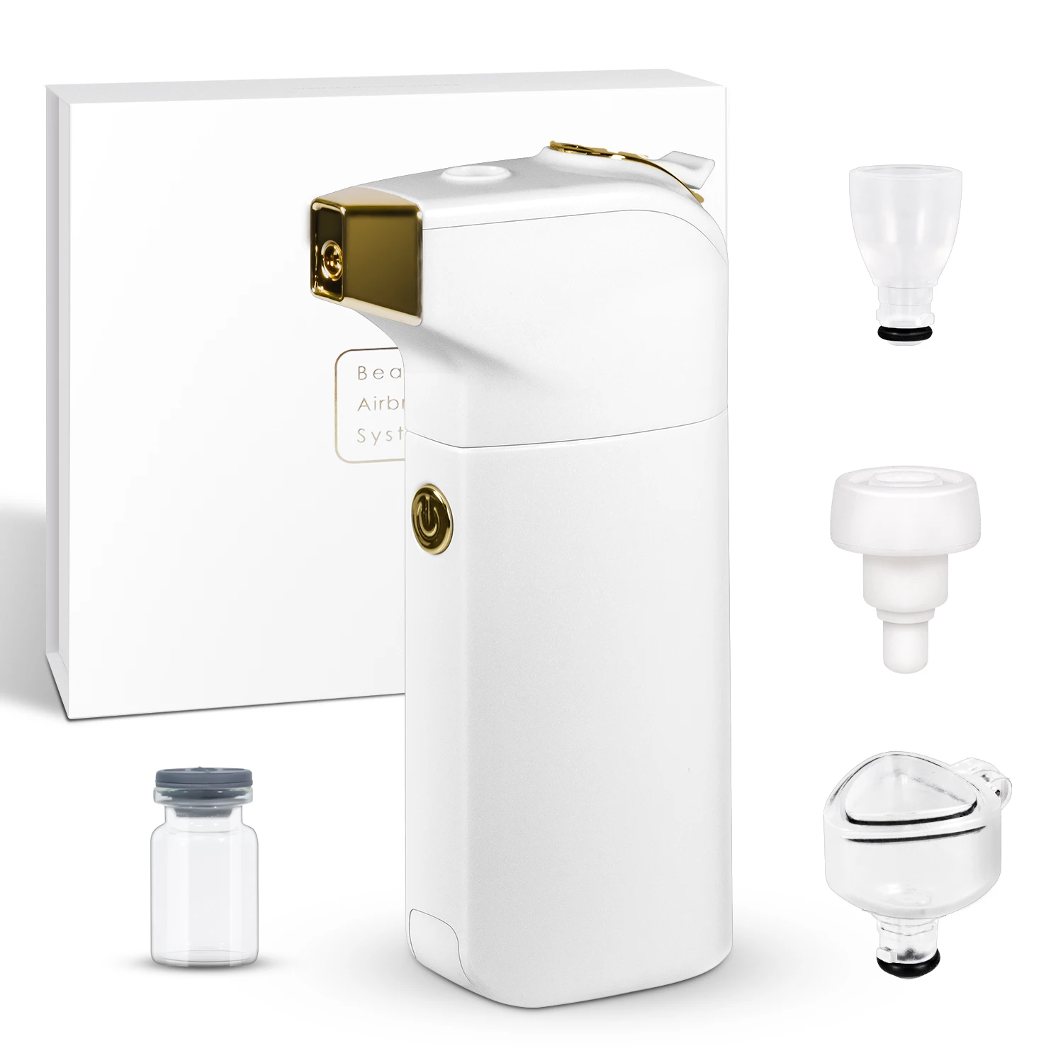 Eco-friend Electric Wireless Barber Airbrush Compressor Kit With Make Up Gun Spray Whitening Airbrush Compressor Cordless