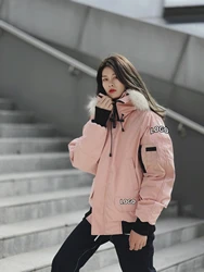 New Arrival Winter Customized LOGO Down Coat Waterproof Thick Windbreak Puffer Down Jacket