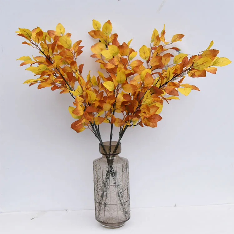 Artificial Fagus longipetiolata leaves