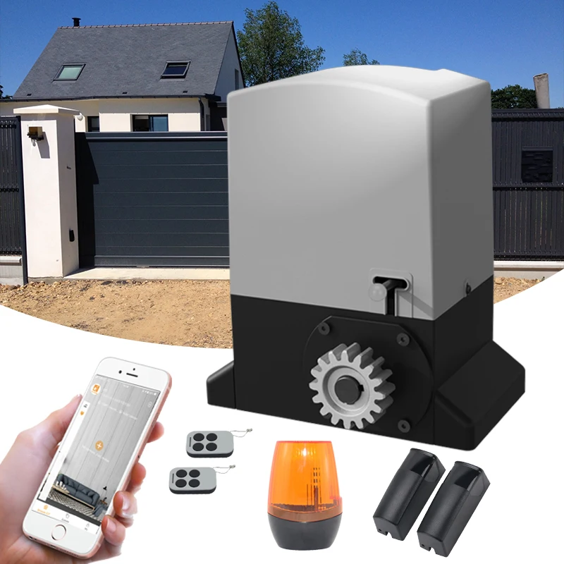 1000KG 220v/110v Smart Giant automatic door operators electric sliding gate motors for villa