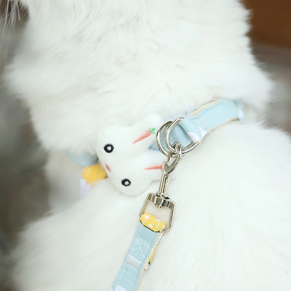 Factory Best Price Hoopet Comfortable Fit Escape-proof Small Dog Cat Chest Strap Harness And Leash Set