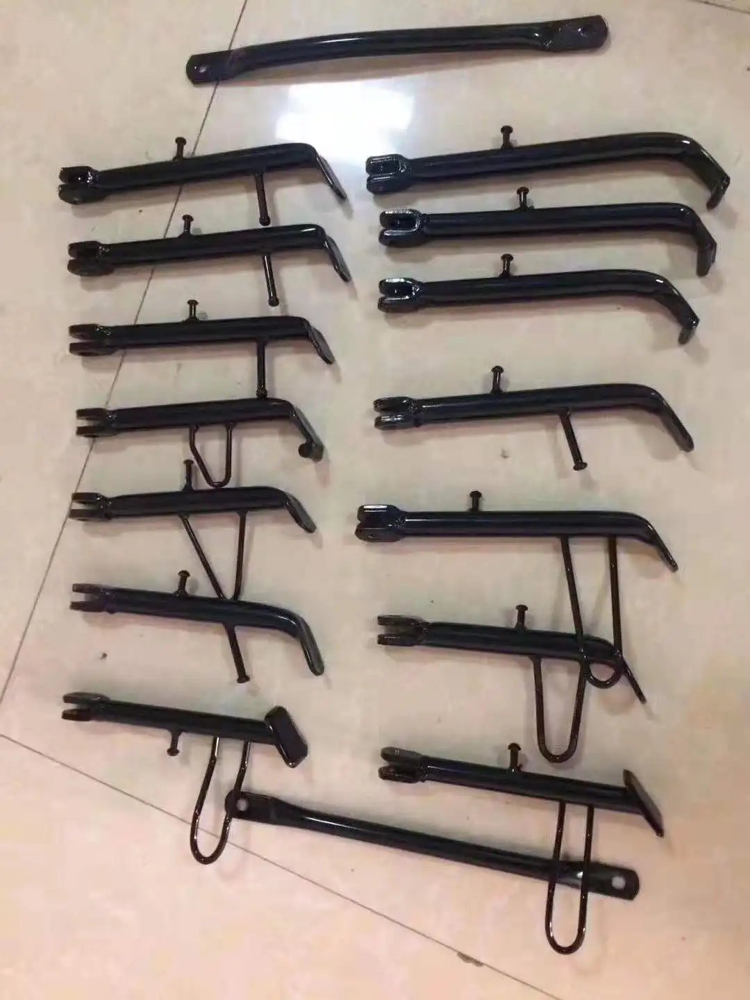 Motorcycle Side Support Single Supporting the Electric Car Side Foot Scooter Frame Parts