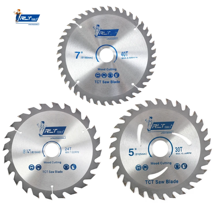 RLT Amazon hot selling wood cut circular saw blade carbide tungsten steel milling cutter circular saw blade for cutting wood