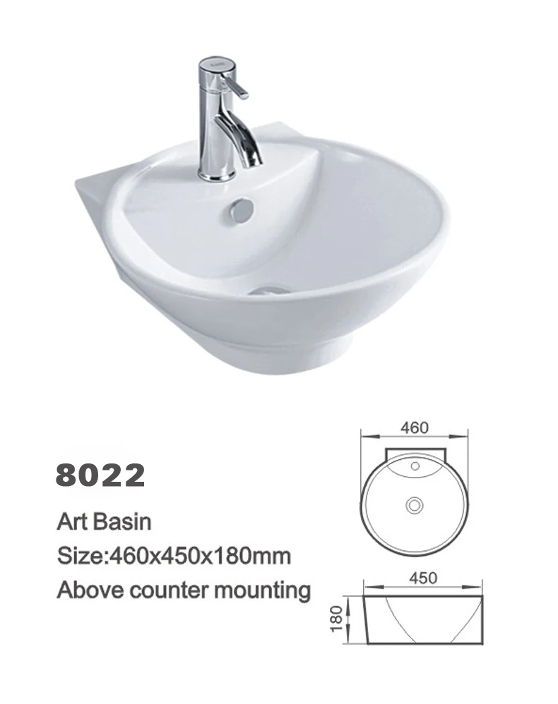 Simple free standing small lavabo above counter mounting lavamanos bathroom sinks round wash basin
