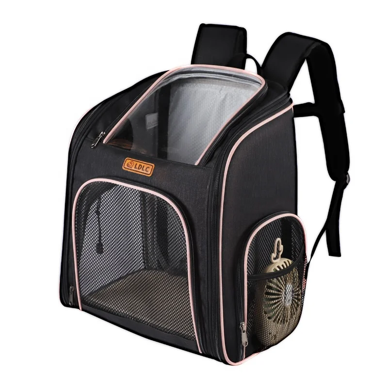 new arrival design two tone snow fabric tackling cat carrier backpack dog travel bag