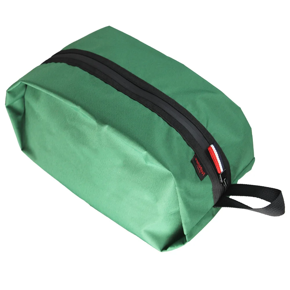 Hot sale custom logo waterproof 300D Oxford travel shoe bag custom school shoe bags