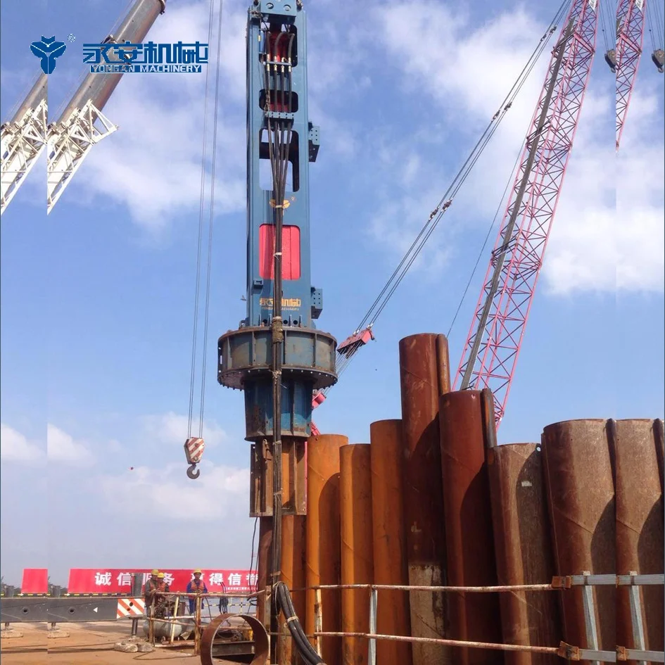 Yongan small size  hydraulic impact hammer for crane frame excavator