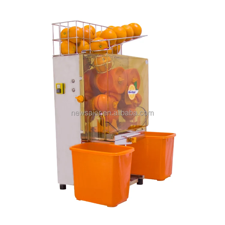 Commercial Orange Juicer Machine, Efficient 22-30 Oranges/Min, Easy to Clean, Stainless Steel & PP Material