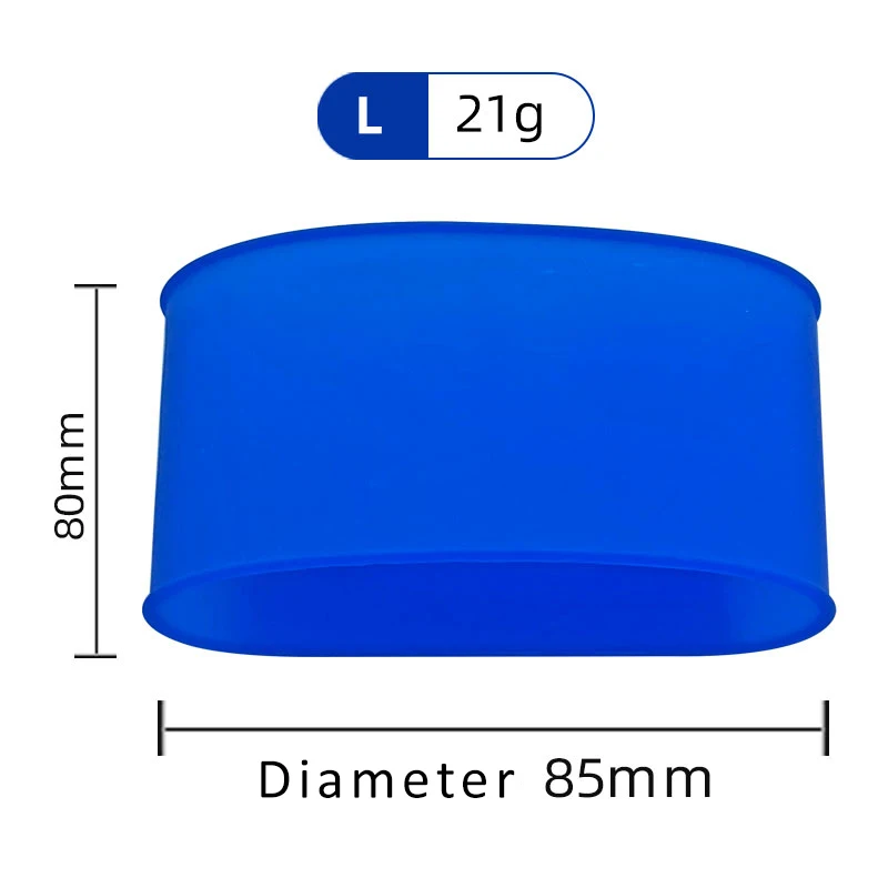 3 Sizes Silicone Bottle Sleeve Soccer Shin Guard Straps Out of Silicone Anti Slip Grip Tapes for Men Women Adults Children Kids