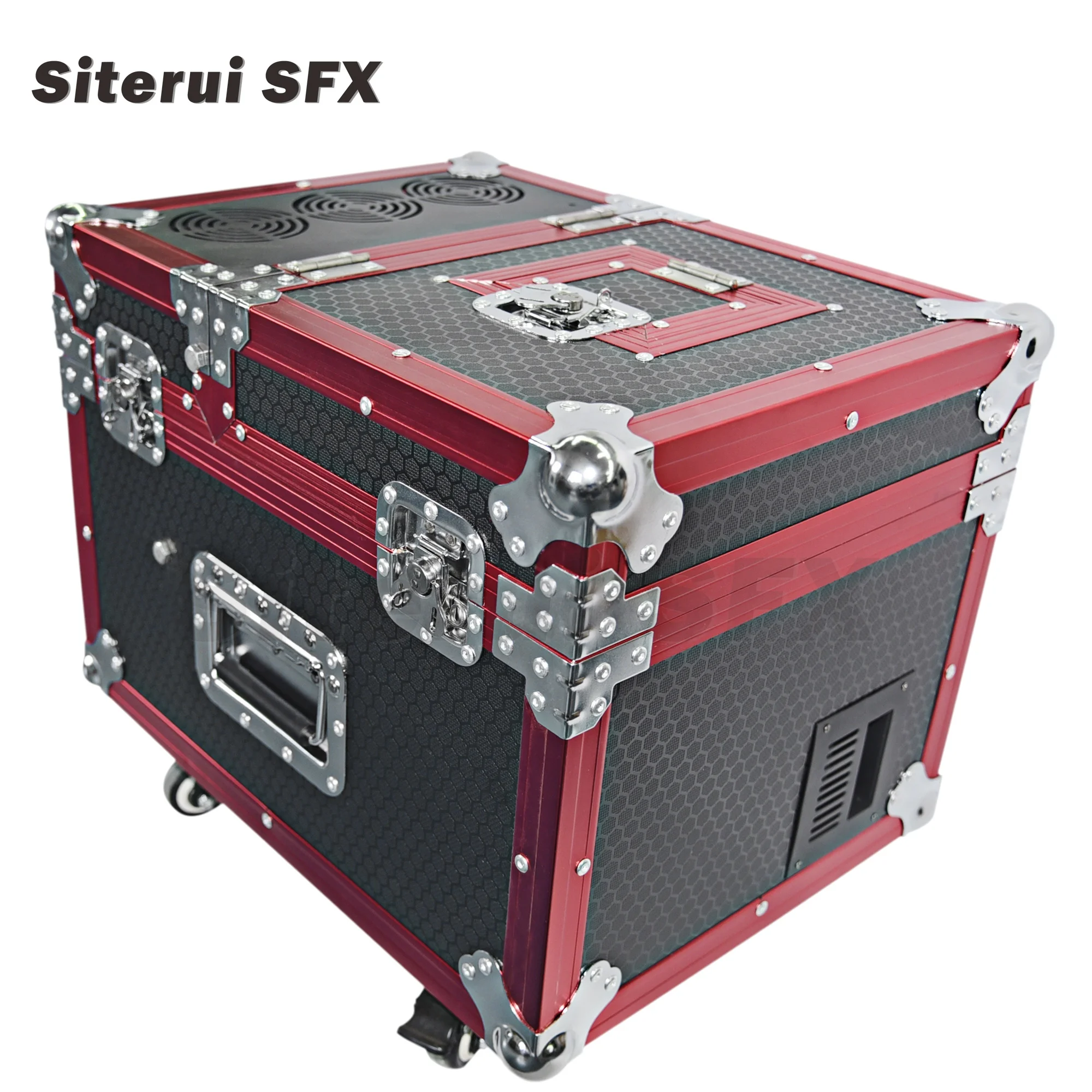 SITERUI SFX DMX and remote control smoke hazer 660W dual oil-based haze machine for stage show and theater