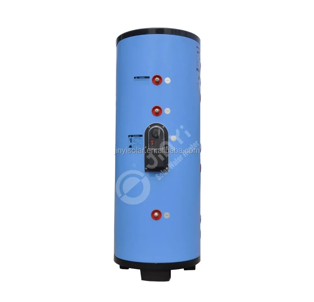 Jinyi High Pressurized Double Coils Heat Exchanger Solar Hot Water Heater Tank