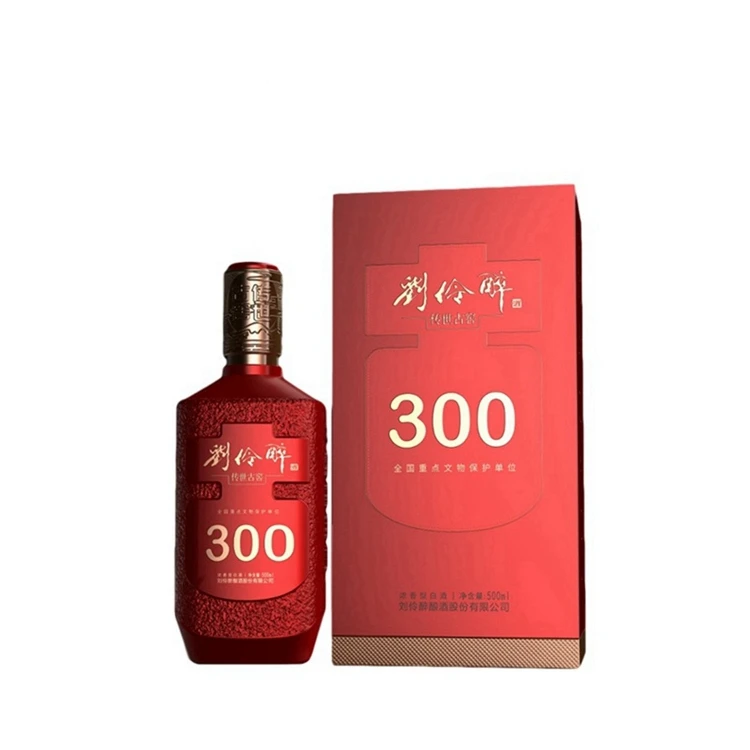 
LIU LING ZUI Ancient Cellar Handed Down300 52 Volt Wholesale High Quality Traditional Handicraft Chinese Liquor 