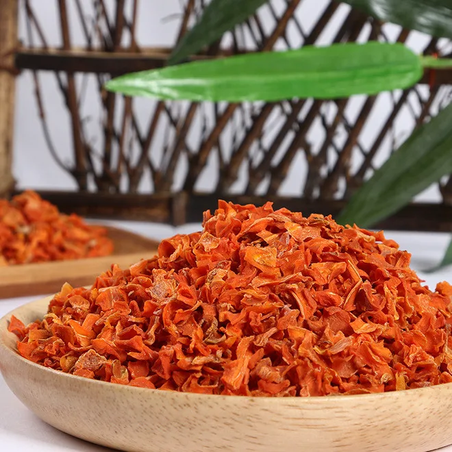dry food dehydrated carrot cubes/slices/flakes for instant noodles soup