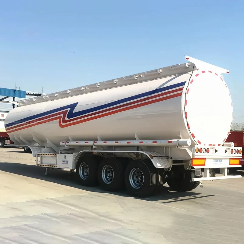 CHINA 3 AXLES Oil  Fuel diesel Tanker semi trailer Truck Howo 45000 Liters Oil Tank Truck Semi-trailer Gasoline Tanker Traile