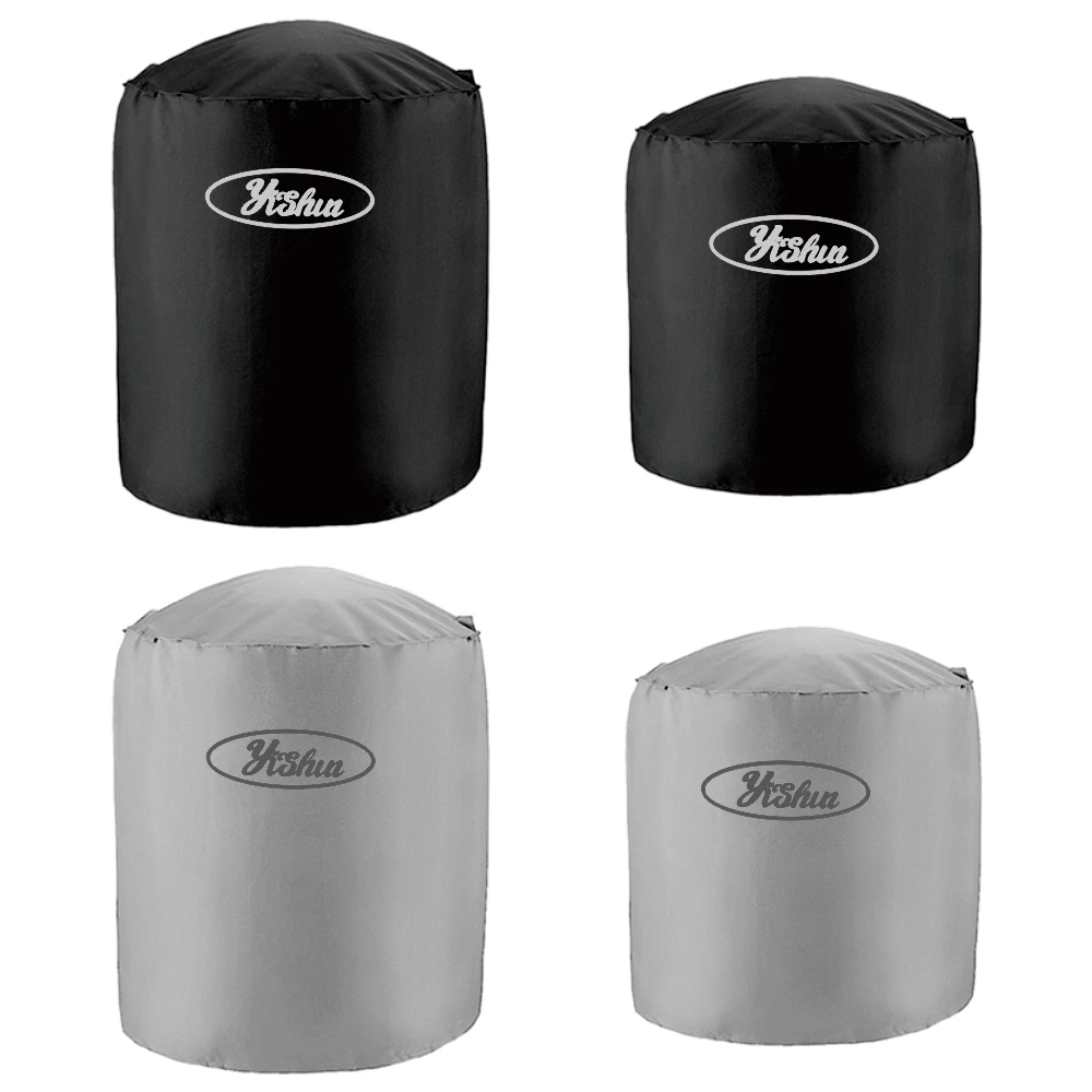 Custom Durable Polyester Rip-proof BBQ Waterproof Outdoor Round Charcoal Kettle Grill Barbecue Grill Cover