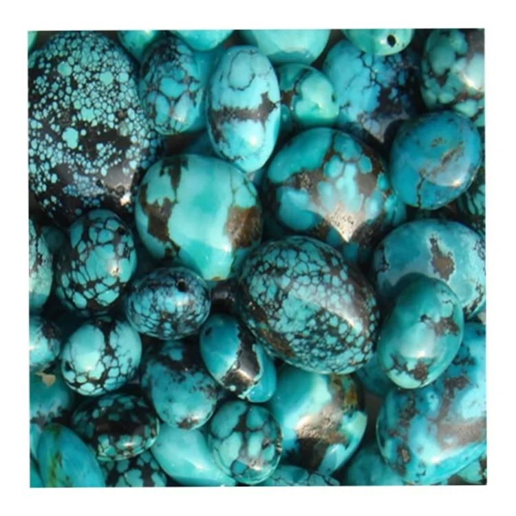 Natural Turquoise Oval Beads Wholesale Beads turquoise jewelry