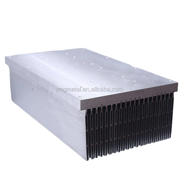customized aluminum heatsink bonded fin heat sink